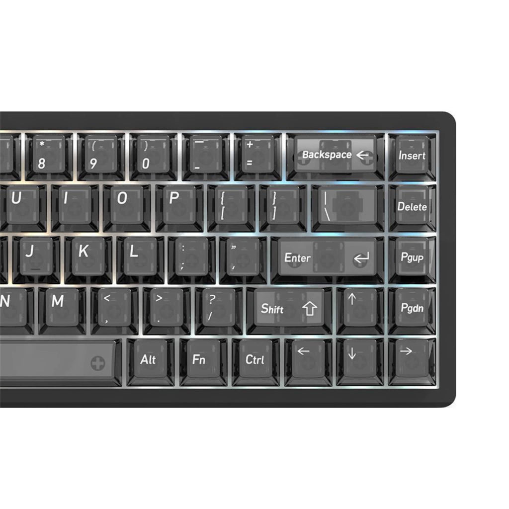 Crystal Clear PC Keycaps - 115 Key Set (Cherry Profile)